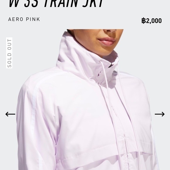 ADIDAS 3 stripe training jacket - Picture 4 of 8